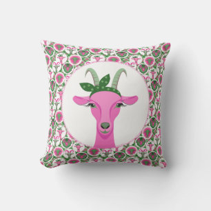 Hipster Goats   by TotallyGoatally™ Cushion