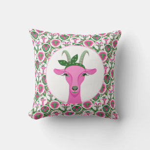Hipster Goats   by TotallyGoatally™ Cushion