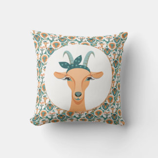 Hipster Goats | by TotallyGoatally™ Cushion