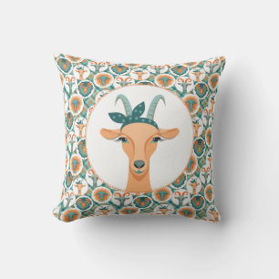 Hipster Goats by TotallyGoatally™ Cushion