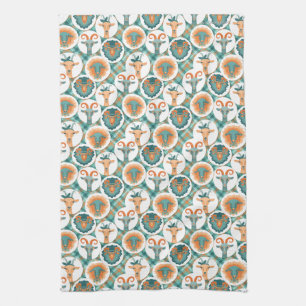 Hipster Goats by TotallyGoatally™ Tea Towel