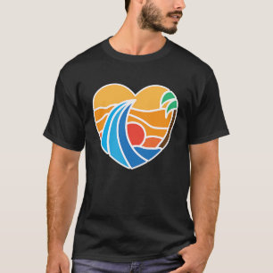 Hipster Hawaii Aloha Ohana Holiday Travel Hawaii P T-Shirt