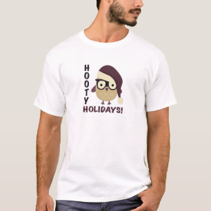Hipster Hooty Holidays! T-Shirt