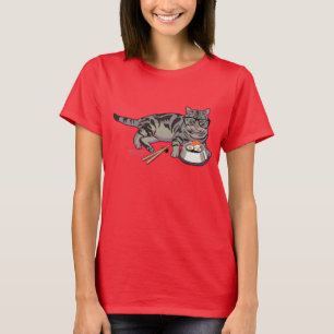 Hipster Kitty T-Shirt (without text)