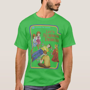 Hipster Lets Demon Occult Halloween T-Shirt
