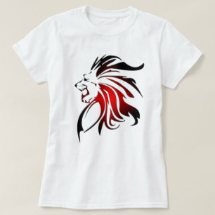 Hipster lion t-shirt