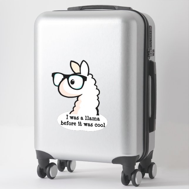 Hipster Llama (Suitcase)