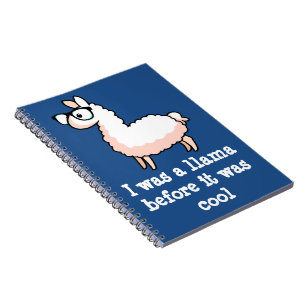 Hipster Llama Notebook