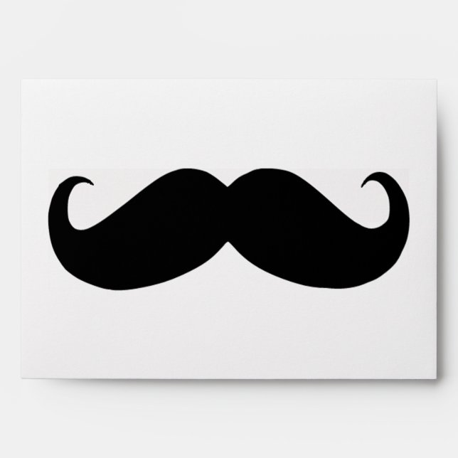 Hipster Moustache Envelope (Front)