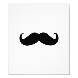Hipster Moustache Photo Print