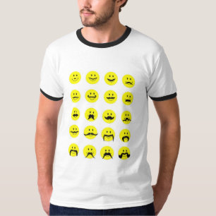 Hipster Moustache T Shirt Face Moustache