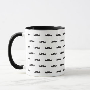Hipster pattern mug