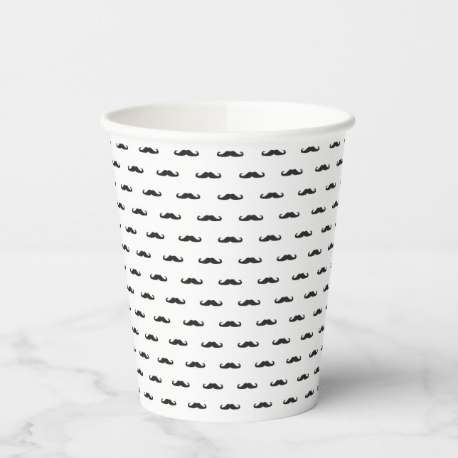 Hipster pattern paper cups (Left)