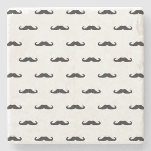 Hipster pattern stone coaster