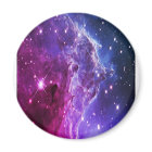 Hipster Purple Ombre Monkey Head Nebula