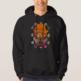 Hipster Rhino Geek Nerd Glasses Animal Love Peace Hoodie
