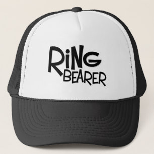 Hipster Ring Bearer Trucker Hat