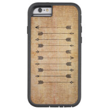 Hipster rustic linen arrows