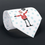 Hipster Santa Tie<br><div class="desc">Hipster Santa in skinny jeans for a fun Christmas feel. Original art by Nic Squirrell.</div>