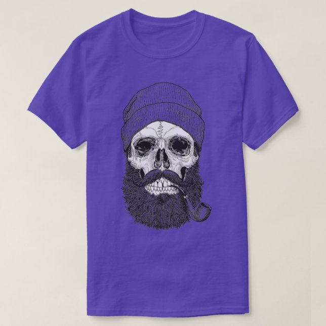 Hipster skull 2 T-Shirt (Design Front)