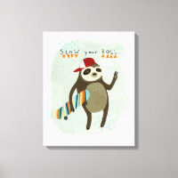 Hipster Sloth | Slow Your Roll