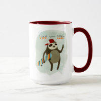 Hipster Sloth | Slow Your Roll