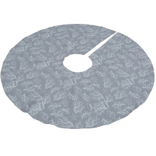 Hipster Style Coral Reef Brushed Polyester Tree Skirt