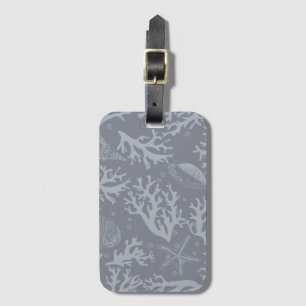 Hipster Style Coral Reef Luggage Tag