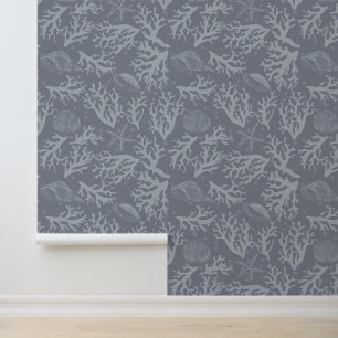 Hipster Style Coral Reef Wallpaper