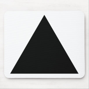 hipster triangle mouse mat