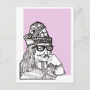 Hipster Uncle Vlad Postcard