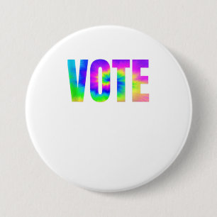 Hipster Vote Voting Election Statement 7.5 Cm Round Badge