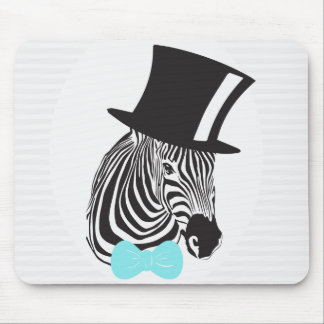 Hipster Zebra Mouse Mat