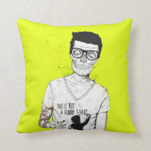 hipsters not dead cushion