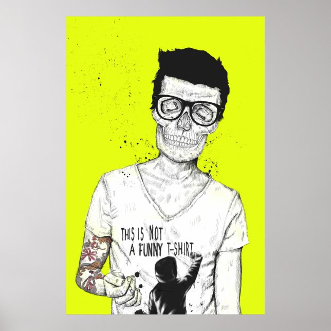 hipsters not dead poster (Front)
