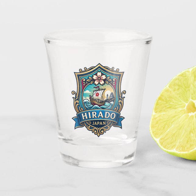 Hirado, Japan Shot Glass (Front)