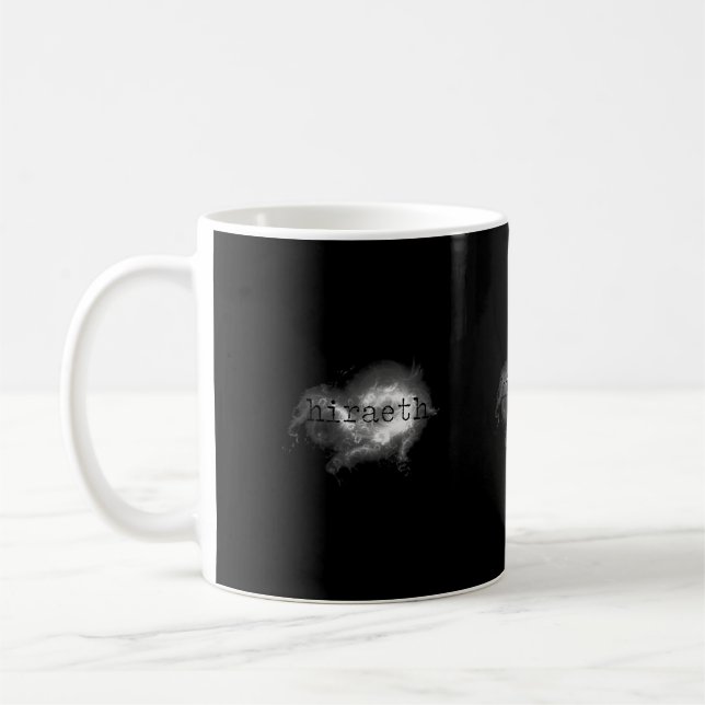 Hiraeth Welsh Homesickness Yearning Coffee Mug (Left)