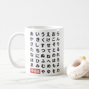 Hiragana Coffee Mug