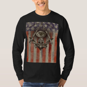 Hiram Abiff Freemason Long Sleeve Shirt