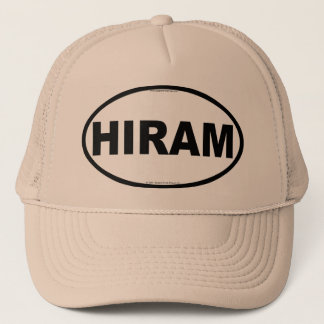 HIRAM Oval Trucker Hat