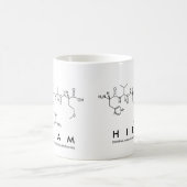 Hiram peptide name mug (Center)