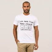 Hiram periodic table name shirt (Front Full)