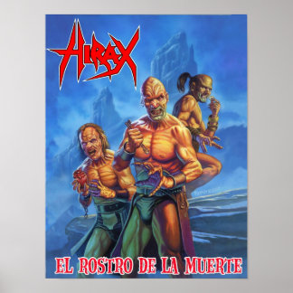 HIRAX_El_Rostro_de_la_Muerte_Poster Poster