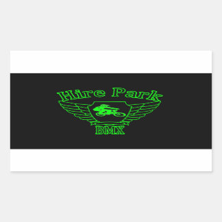 Hire Park BMX Rectangle Stickers