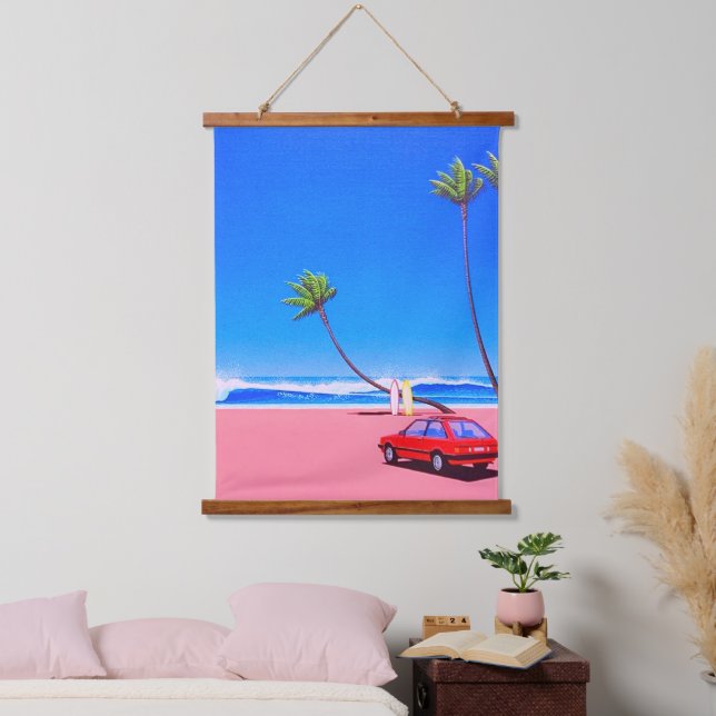 Hiroshi nagai art  hanging tapestry (Bedroom)