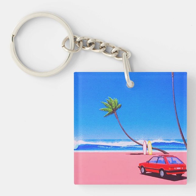 Hiroshi nagai art key ring (Front)