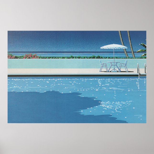 hiroshi nagai art paintings poster (Front)