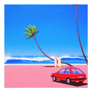 Hiroshi nagai art  photo print