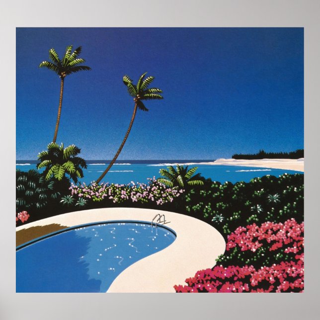 Hiroshi Nagai Art Print Vaporwave Shirt (Front)