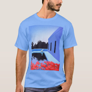 Hiroshi Nagai Flowers pool Active T-Shirt
